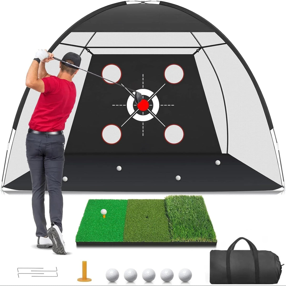 10×7 ft Practice Net