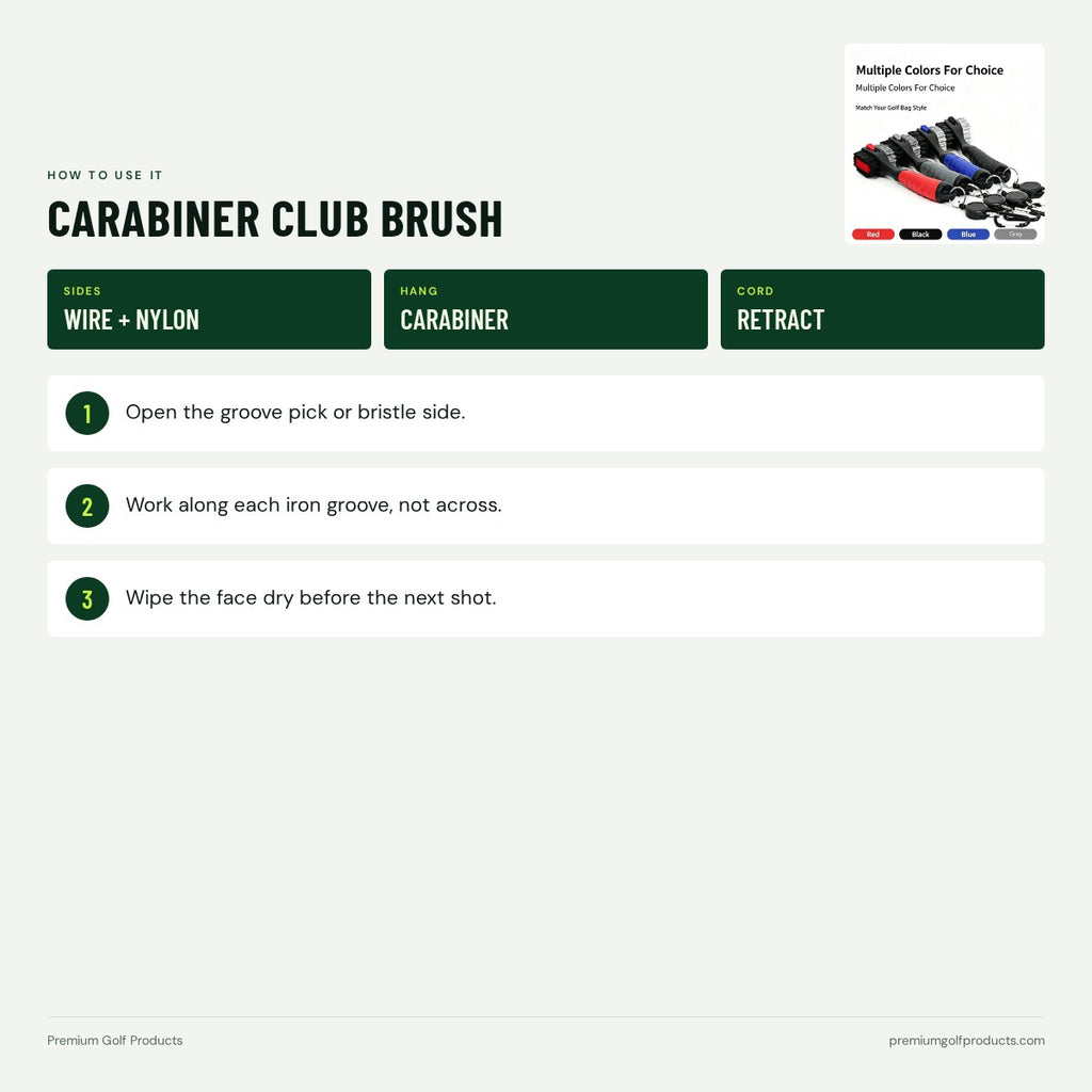 Carabiner Club Brush