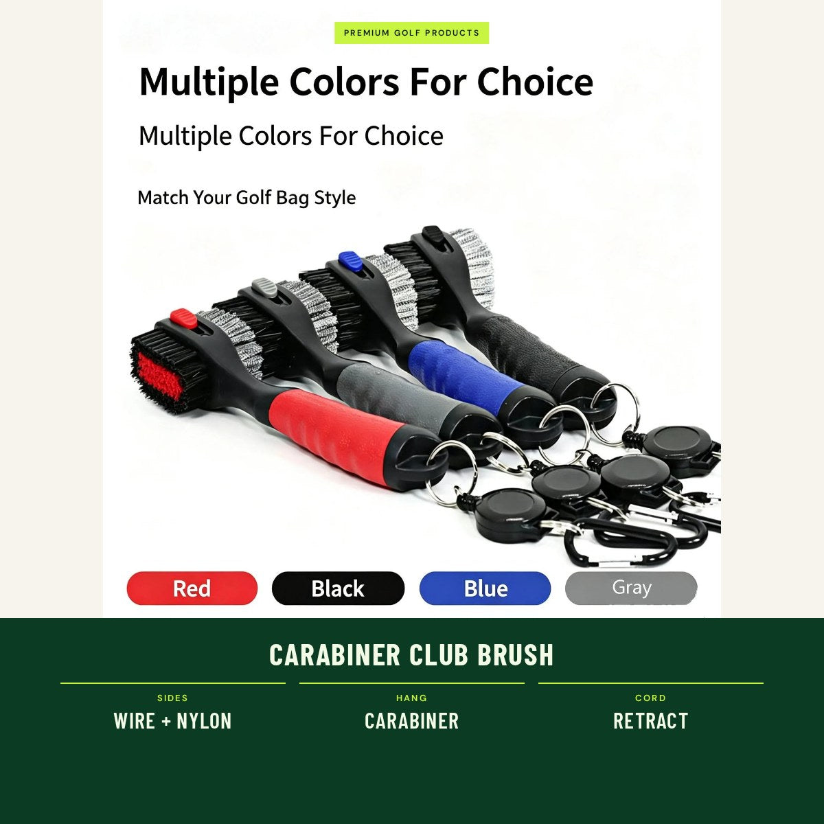 Carabiner Club Brush