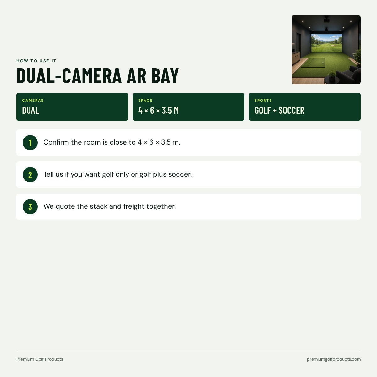 Dual-Camera AR Bay