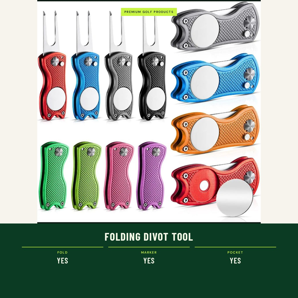 Folding Divot Tool