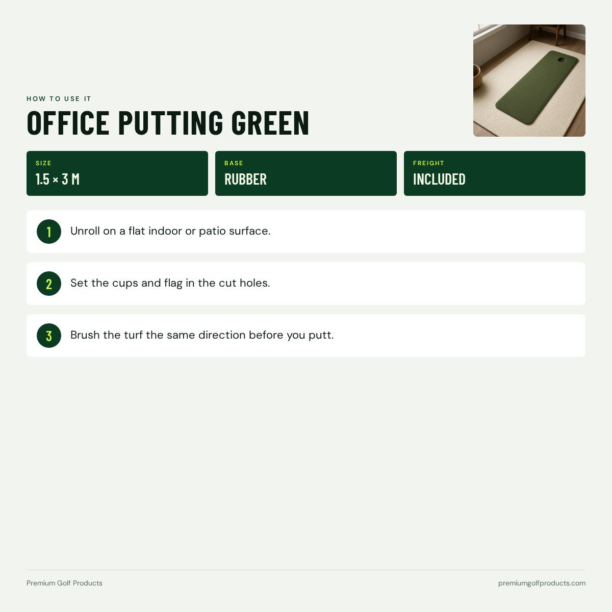 Office Putting Green