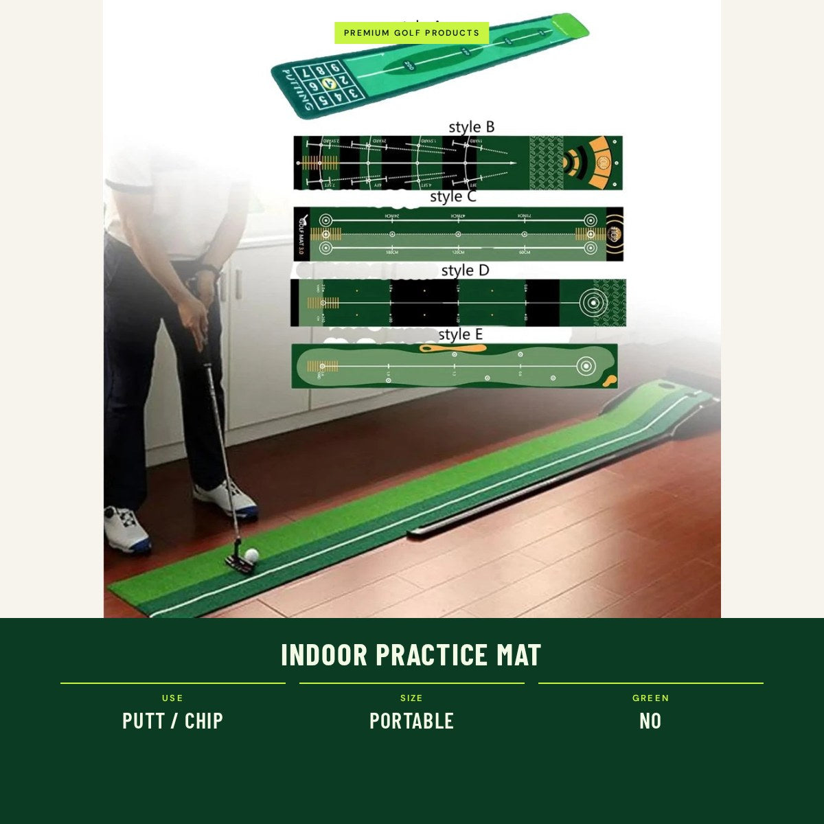 Indoor Practice Mat