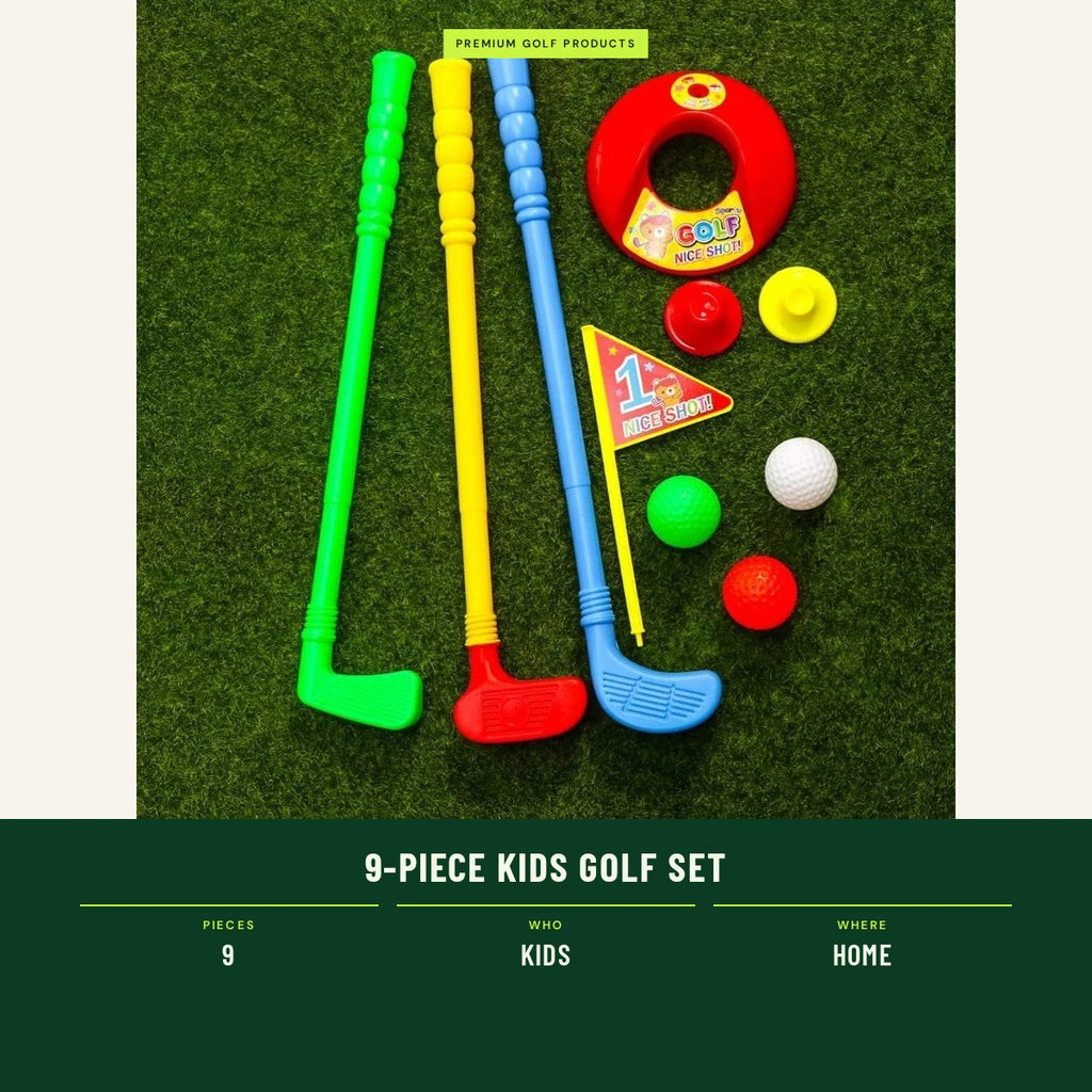 9-Piece Kids Golf Set