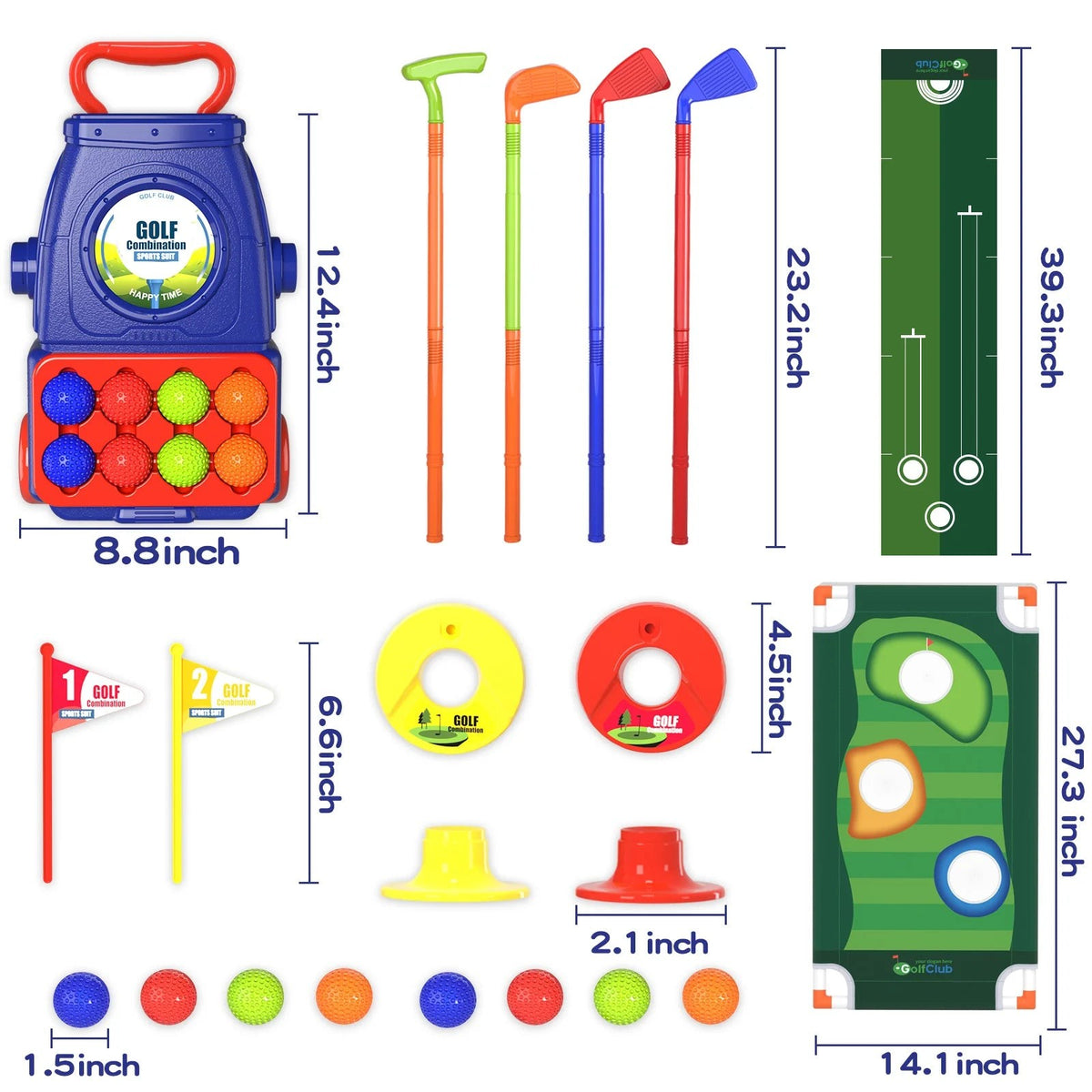 Kids Mat & Club Set