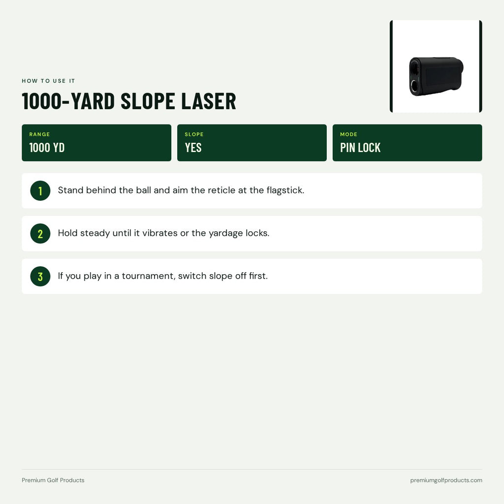 1000-Yard Slope Laser