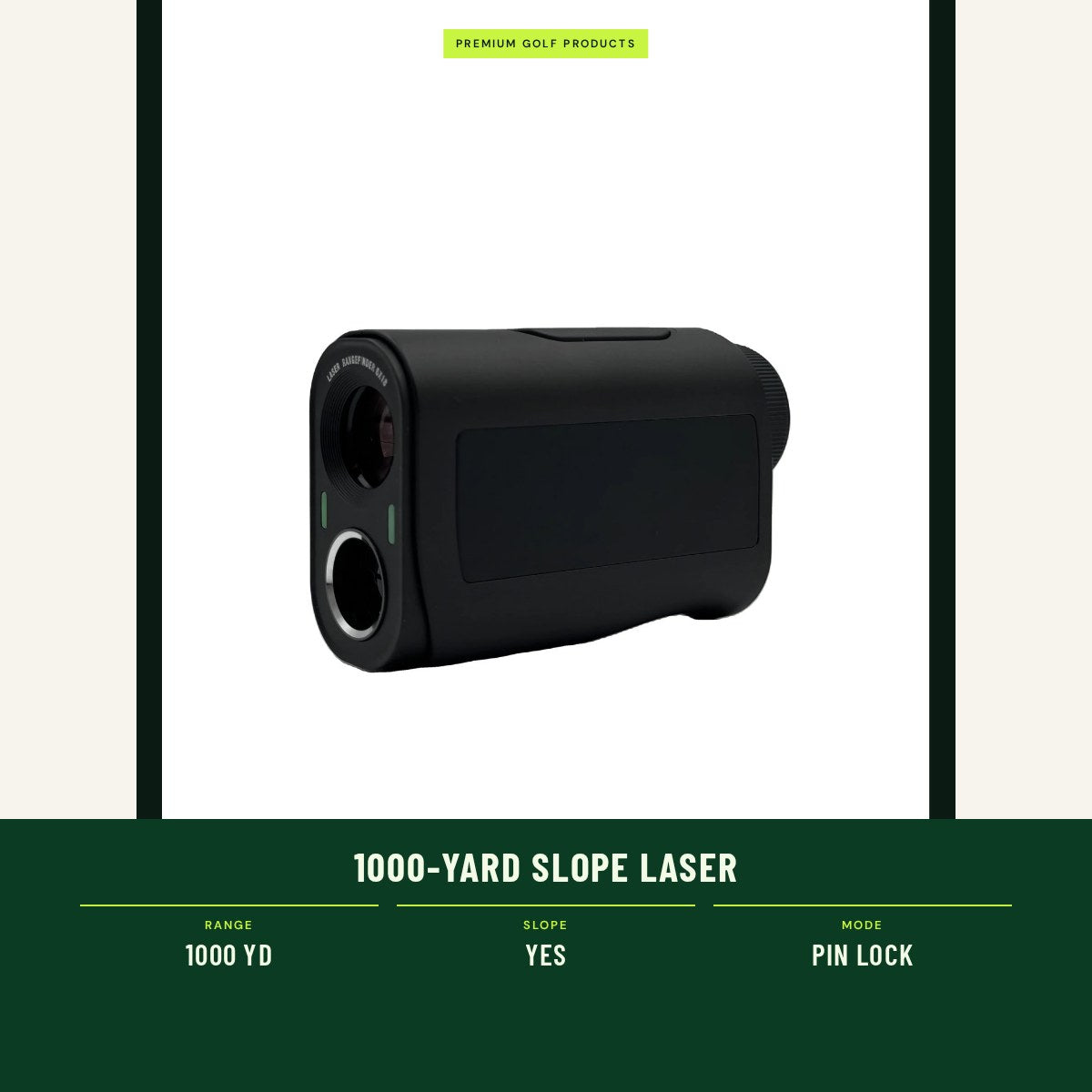 1000-Yard Slope Laser