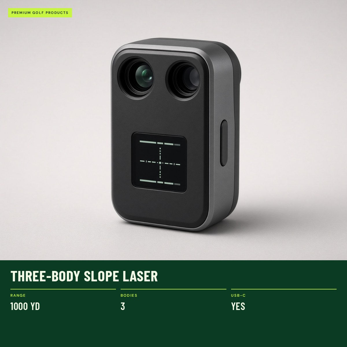 Three-Body Slope Laser