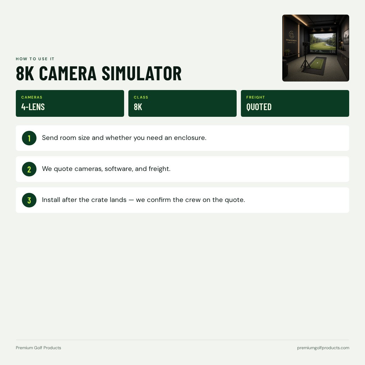 8K Camera Simulator