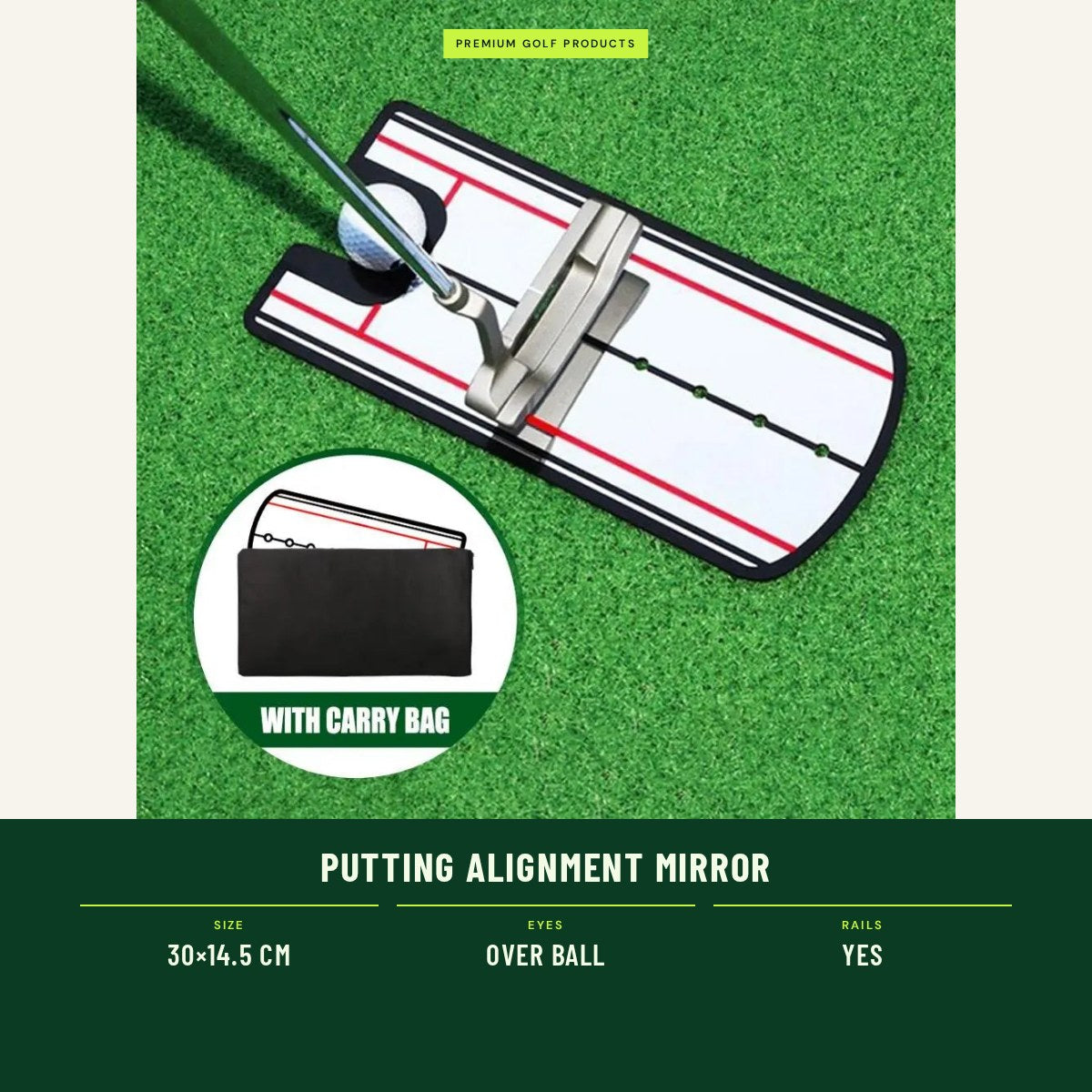 Putting Alignment Mirror