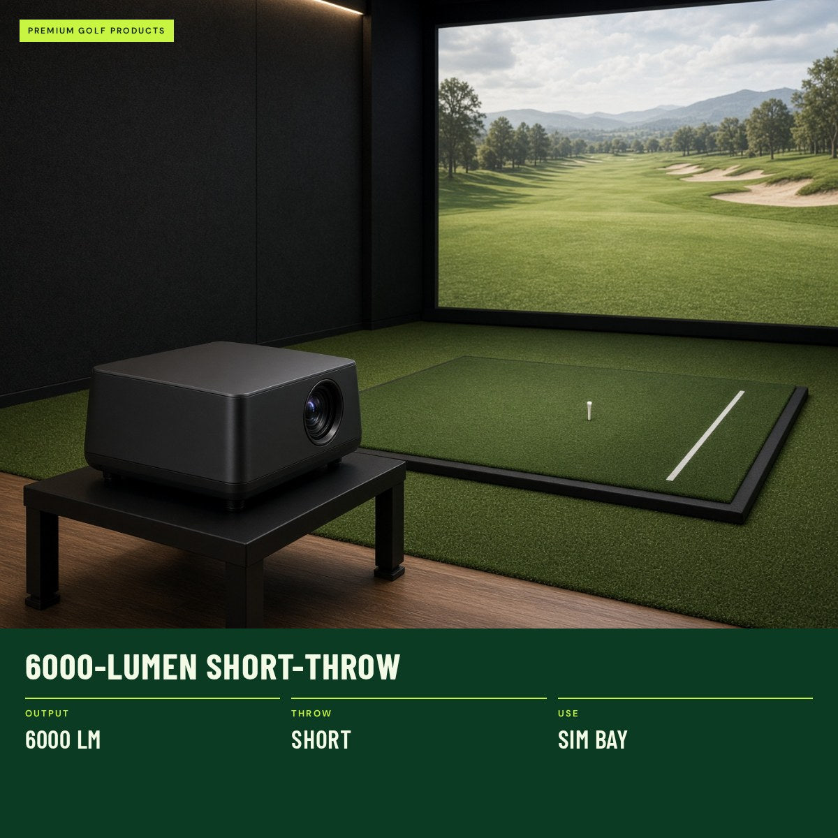 6000-Lumen Short-Throw