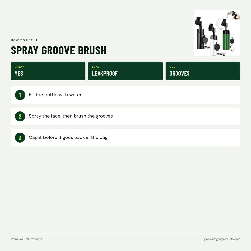 Spray Groove Brush