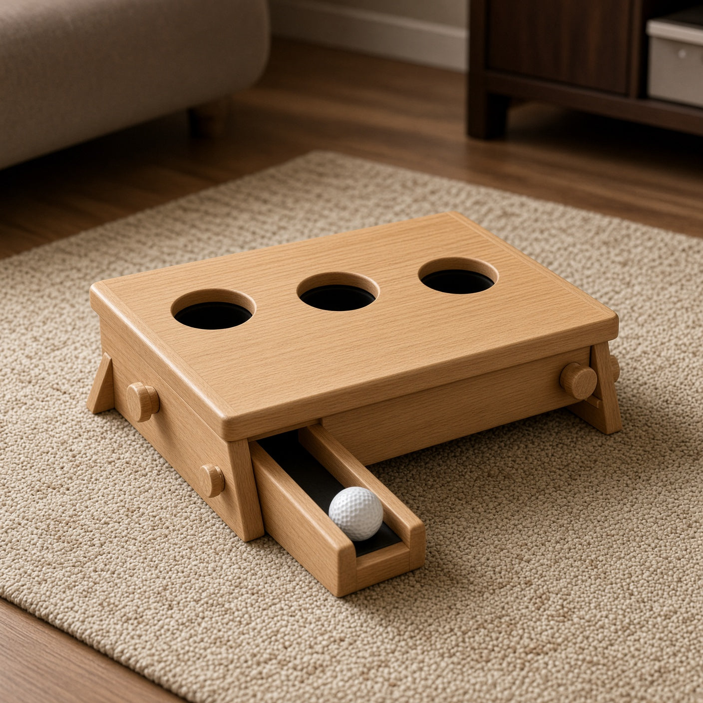 Wood Putting Trainer