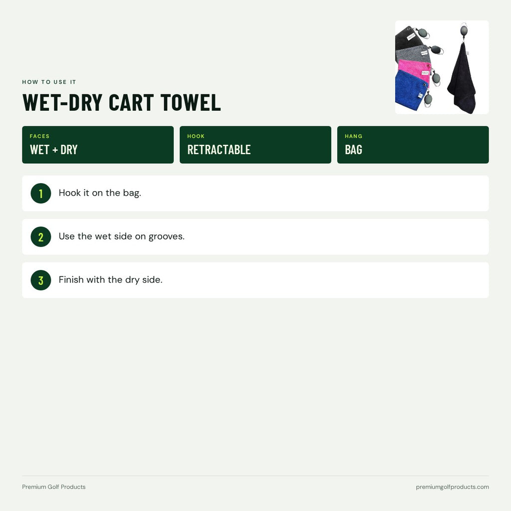 Wet-Dry Cart Towel